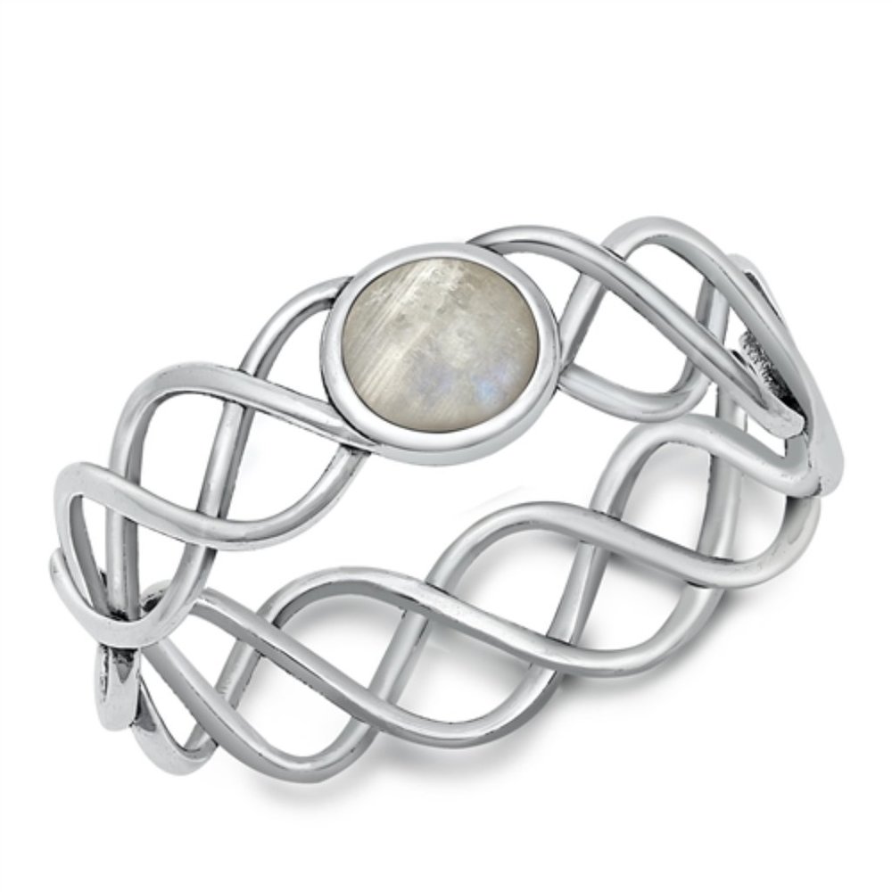 Sterling Silver MoonStone Ring